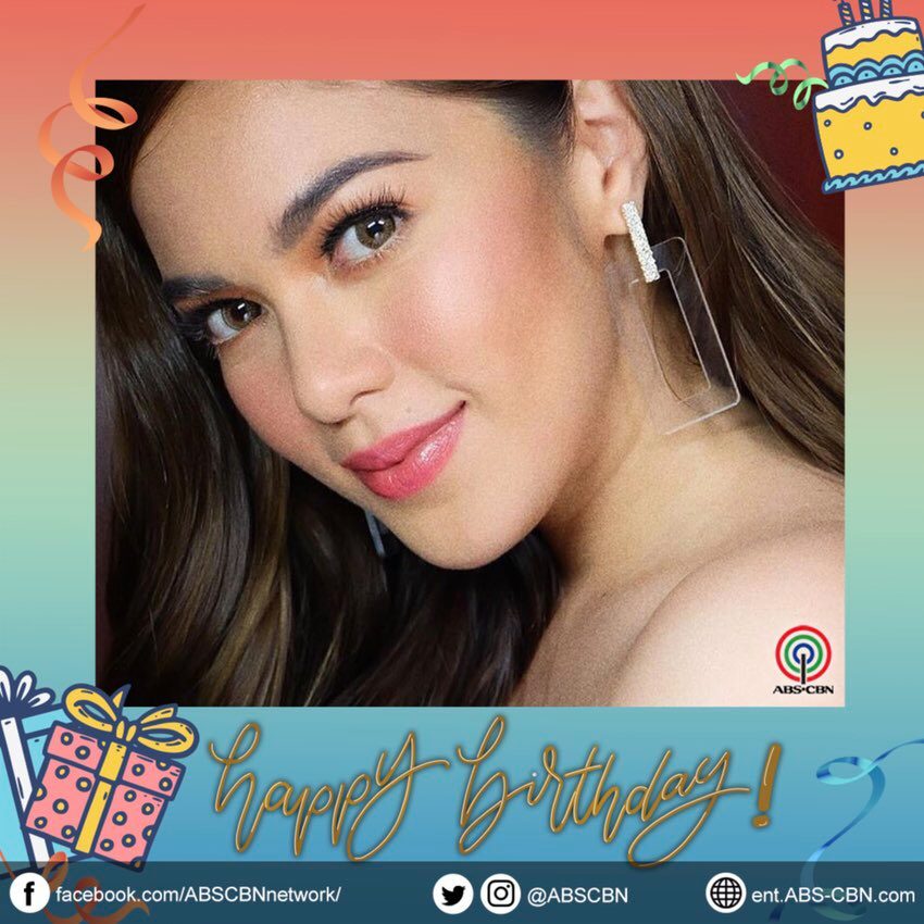 From all of us here in ABS-CBN, happy birthday to you, Shaina Magdayao!!!   