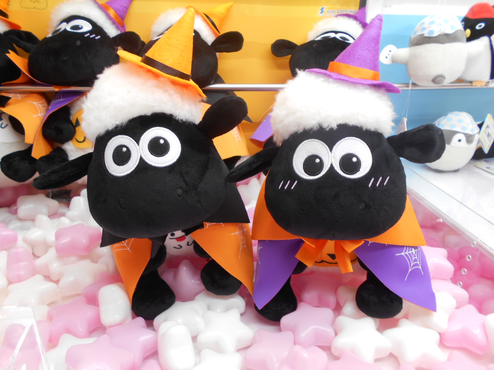 ユーズランド春日部店 プライズ情報 ひつじのショーンより ひつじのショーン Bsハロウィンgbぬいぐるみ を投入しています ベビーショーンが可愛いハロウィンのコスチュームを身にまとったぬいぐるみが登場です ひつじのショーン ベビーショーン