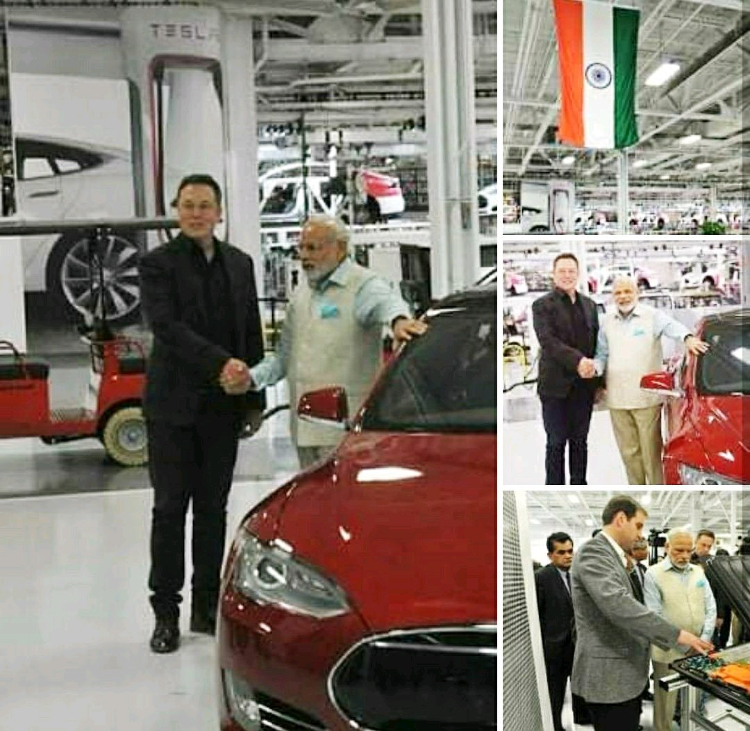 RajputAbhijith's tweet photo. 🇮🇳🇺🇸 #BigNews: Finally #US based #Electric Car Company #Tesla has confirmed it will start operations in #India in 2021. 🇮🇳#MakeInIndia

#NarendraModi #EV #NewIndia #ElectricCars #TeslaIndia #ElonMusk https://t.co/AICQluHWK5