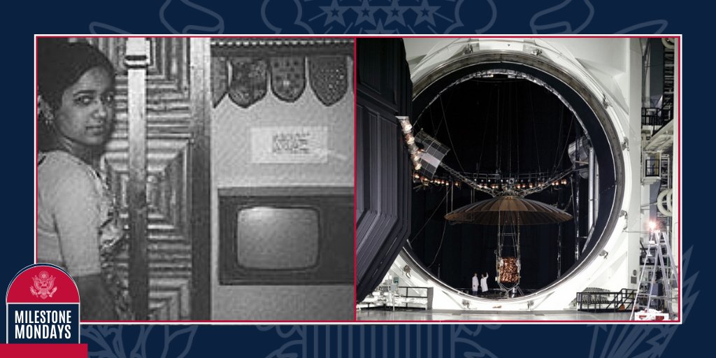 In 1975, @ISRO and <a href="/NASA/">NASA</a> jointly designed the Satellite Instructional Television Experiment, which broadcast educational programs to parts of Andhra Pradesh, Bihar, Karnataka, Madhya Pradesh, Orissa, and Rajasthan, offering more opportunities to rural Indians! #MilestoneMondays
