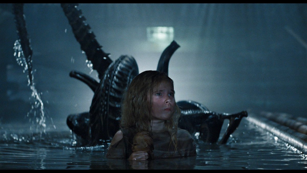 ALIENS (1986) dir. James Cameron & PROMETHEUS (2012) dir. Ridley Scottneither of these are considered "horror", but they ARE sequels/prequels to ALIEN (1979) so I wanted to include them. ALIENS rules, & PROMETHEUS is basically required viewing for the next entry in this thread.