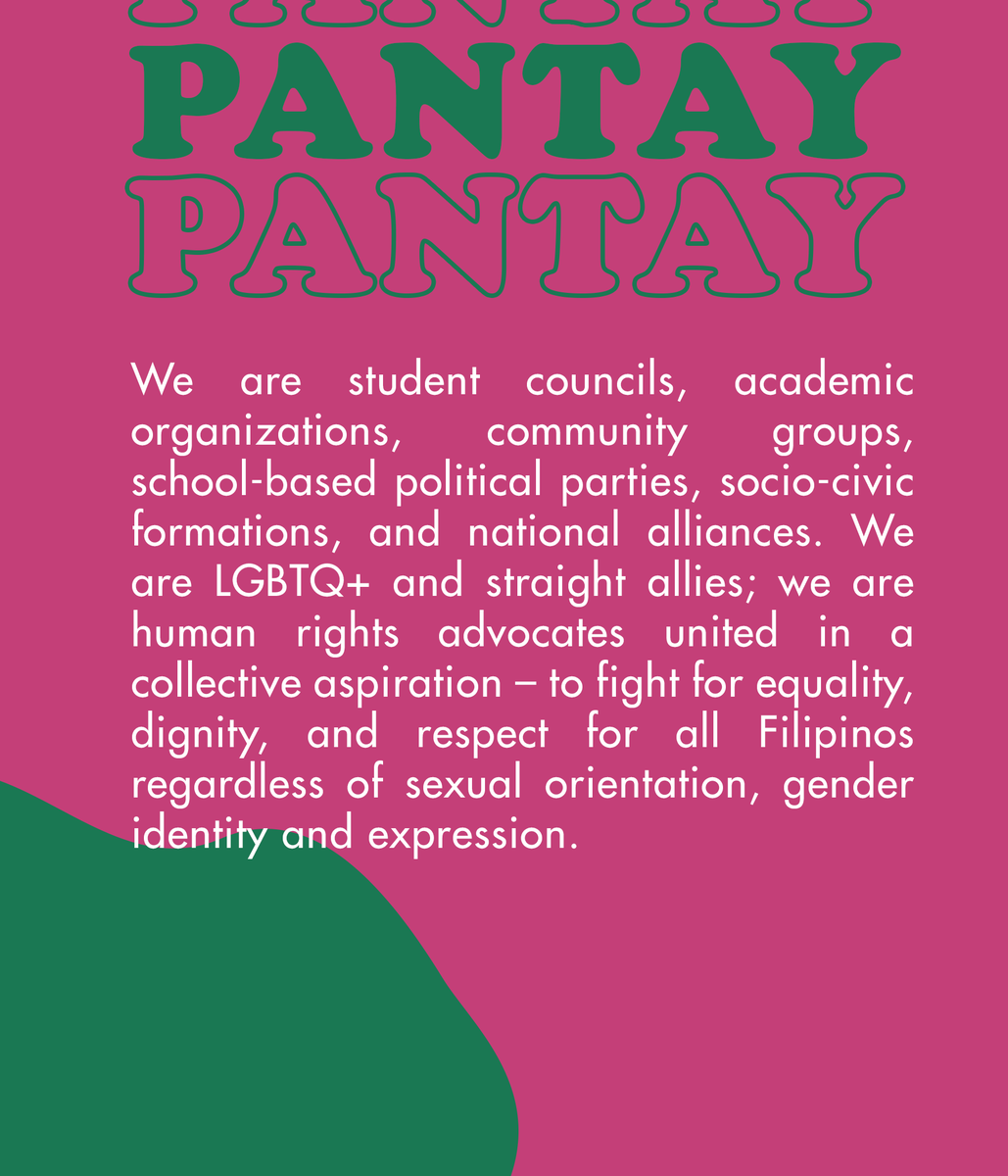 spectrumPH's tweet photo. Spotlight still shining bright here at Spectrum as we take a look at The Philippine Anti-Discrimination Alliance of Youth Leaders (PANTAY)! 

Check out the post and take a look at their socials!
Facebook: https://t.co/V8RrM3uLe1
Email: pantaypilipinas@gmail.com https://t.co/uN3ge5TV8P