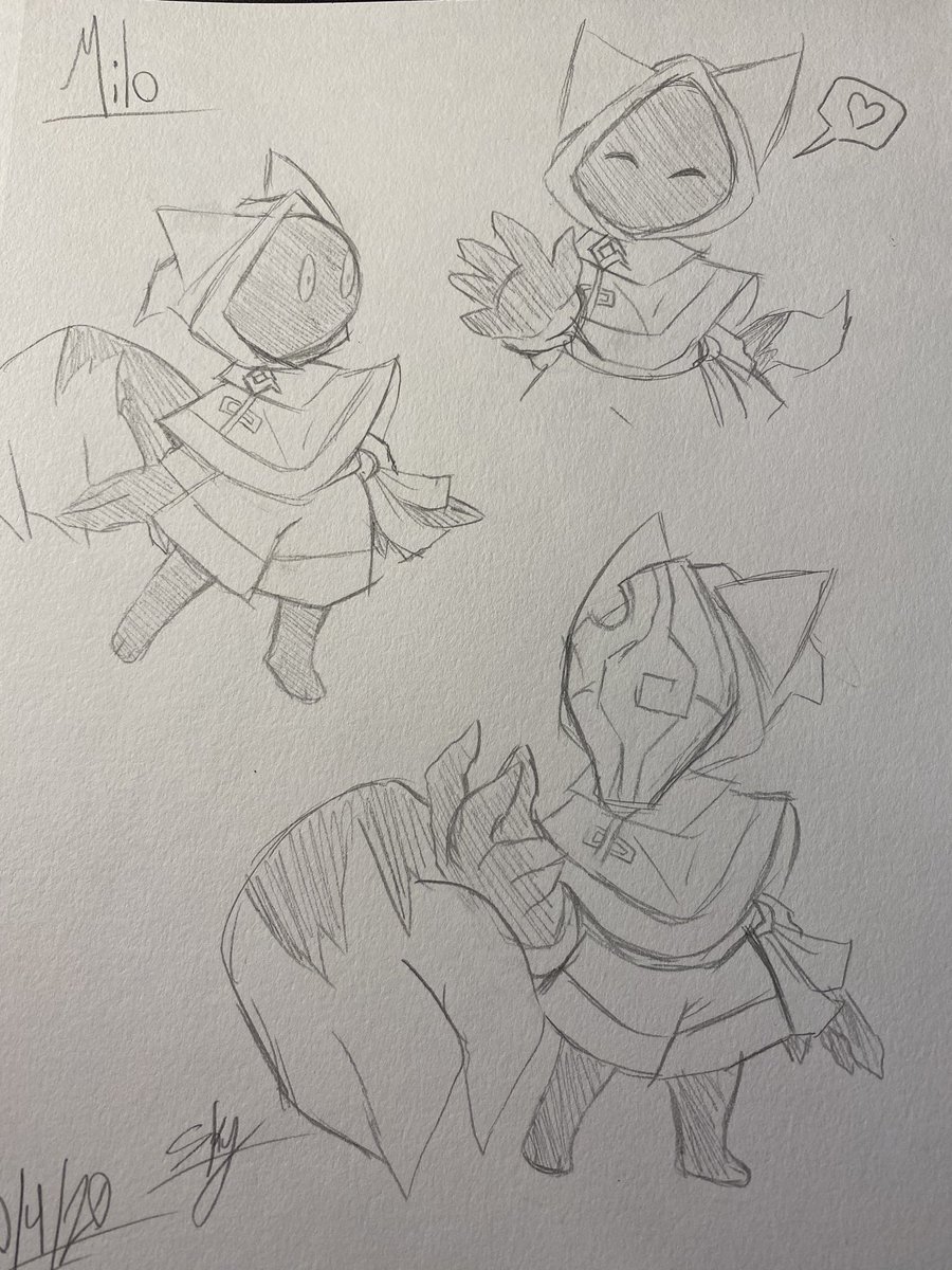 AzixGuardian's tweet image. Some old and new sketches 😌✨

I like drawing Jack and Milo the most tbh 👀