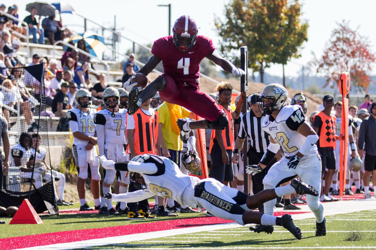 Seeing the <a href="/49ers/">San Francisco 49ers</a>' Brandon Aiyuk tonight reminded me of his <a href="/SierraSports/">Sierra Sports</a> days – he's been leaping over the competition for years!

(Photo is from a Sierra vs. Butte game from 10/28/2017)