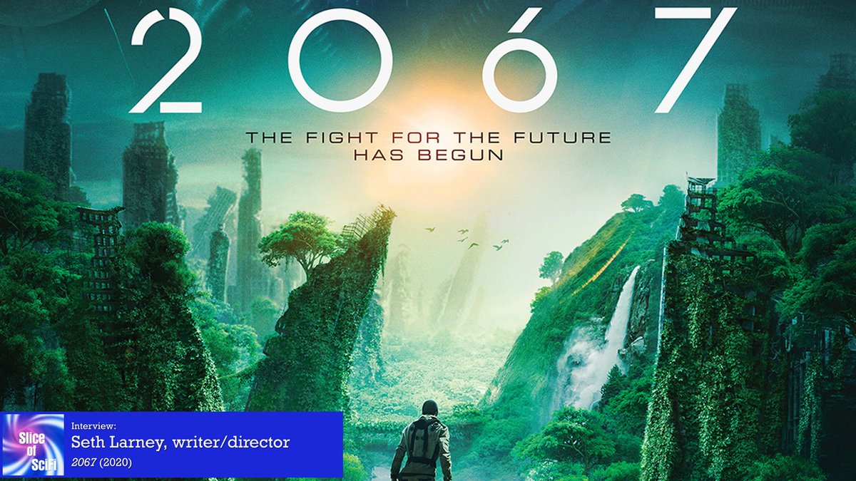 Listen in: Summer chats with <a href="/sethlarney/">Seth Larney</a> about "2067", his new #scifi thriller about a world struggling to survive in the face of rampant health problems caused by ecological collapse, and their last ditch choice for time travel as a solution #indie 

sliceofscifi.com/2020/10/03/sli…