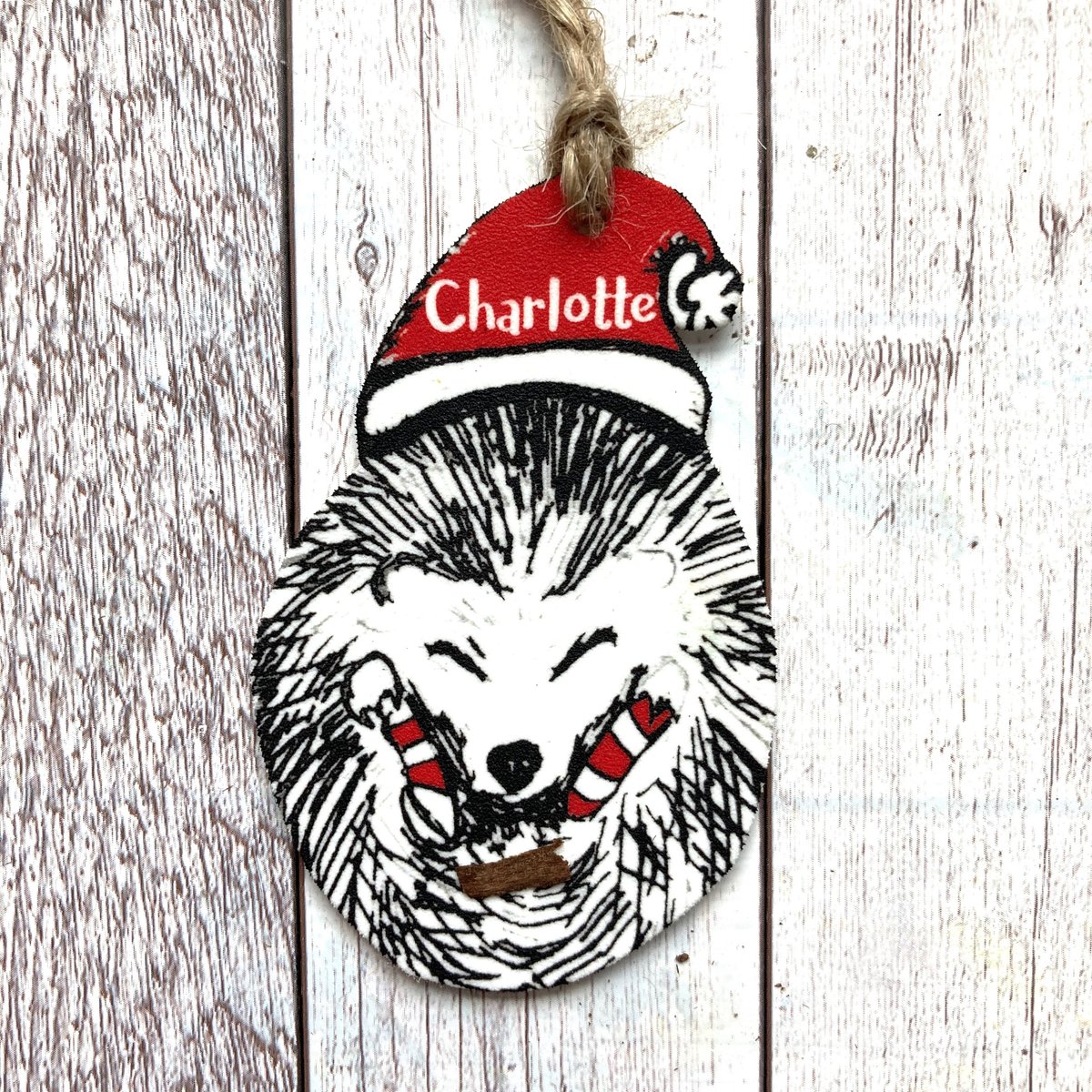 buck_lj's tweet image. Personalised Hedgehog Christmas Decoration, Christmas 2020, Custom Ornament, Holiday Decor, Shrink Plastic, Unique Christmas Hedgehog. tuppu.net/7c9142e5 #Slumbermonkey #Etsy #CustomHoliday
