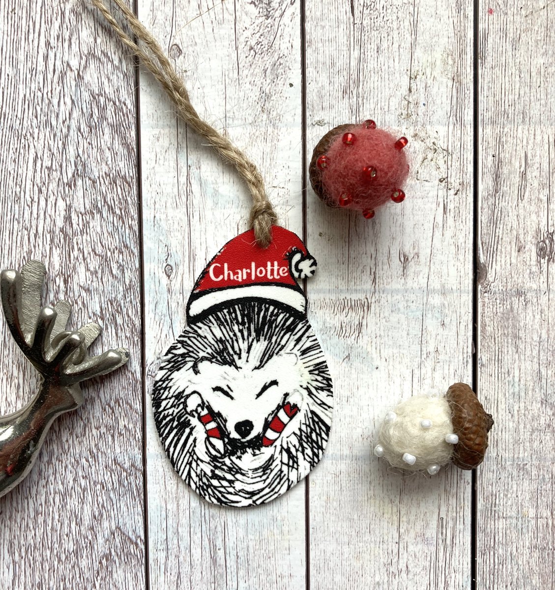 buck_lj's tweet image. Personalised Hedgehog Christmas Decoration, Christmas 2020, Custom Ornament, Holiday Decor, Shrink Plastic, Unique Christmas Hedgehog. tuppu.net/7c9142e5 #Slumbermonkey #Etsy #CustomHoliday