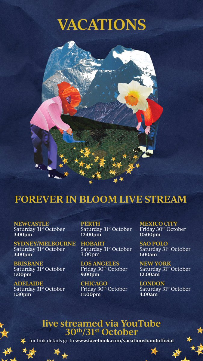 We’re playing a show on the 30th/31st this month, live on YouTube! Playing all the hits, see ya then ✨
Much love, hope you’re all keeping safe 💕