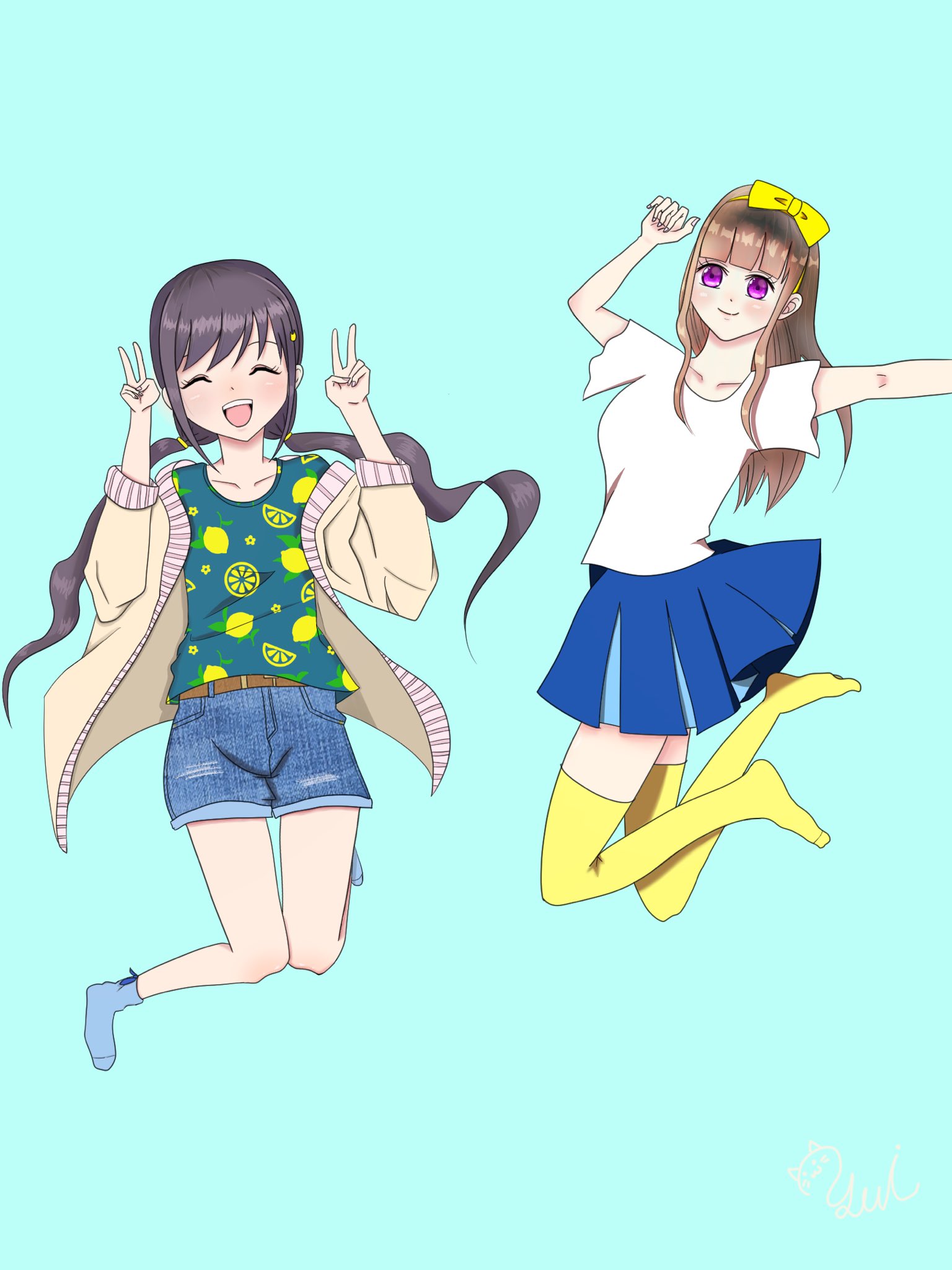 تويتر ÿui على تويتر 描けたーヾ ﾉ ジャンプしてるイラスト 絵描きさんと繋がりたい T Co B8ftp9yvfn