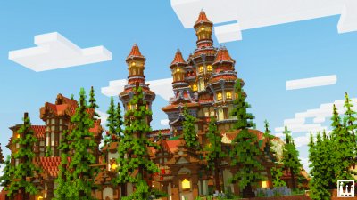 spawn medieval que eu fiz no #Minecraft há um tempo atrás, espero que gostem!

Render by: @AgonyBuilding 

#minecraftart