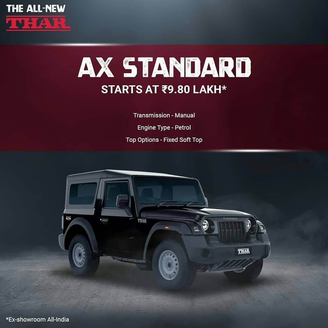 autos_sun's tweet photo. BOOKING OPEN .
Any information contact us :- 9534062672, 7903136245, 9871828551
#mahindrathar
#mahindrathar4x4
#sunshineautospvtltd
#Aurangabad_Bihar #Rohtas #Bikramganj #Mohaniya https://t.co/UHTd997dLQ