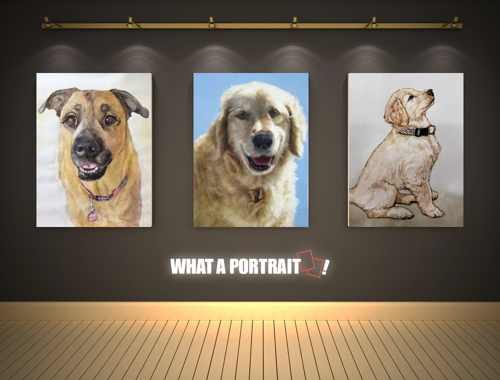 Isn't that a cutie? It's your way of celebrating your love for the pets. Order a handmade pet painting today! 
bit.ly/2kD4yMH

#petportrait #phototopainting #oilpainting #whataportrait