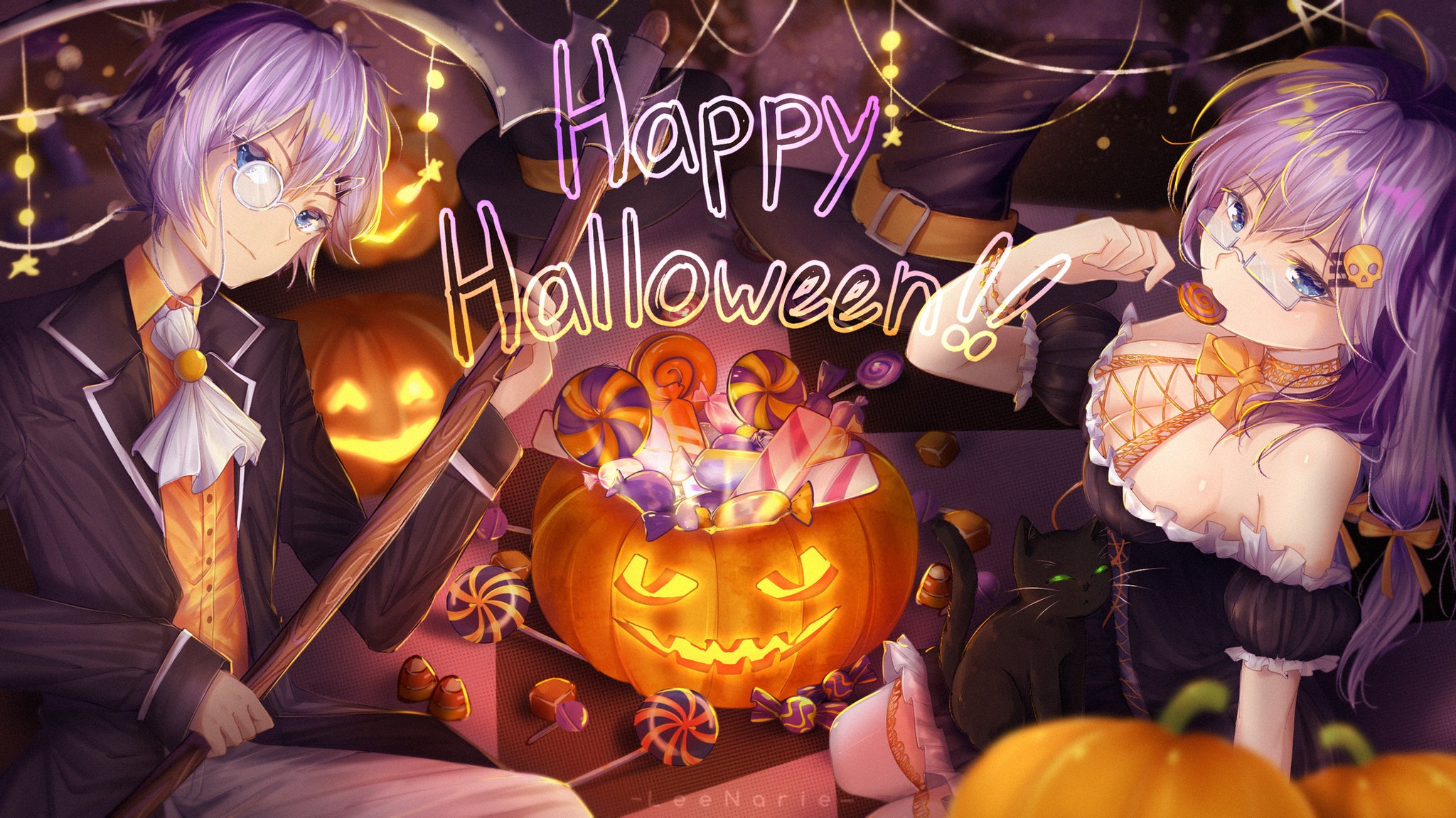LeeNarie on Twitter "My art for the osu! Halloween fanart contest