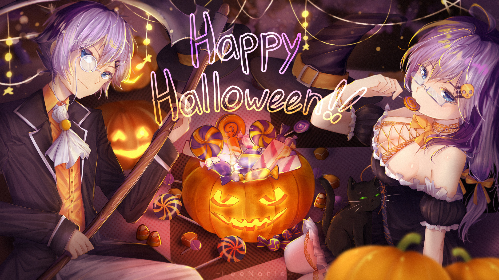 LeeNarie on Twitter "My art for the osu! Halloween fanart contest