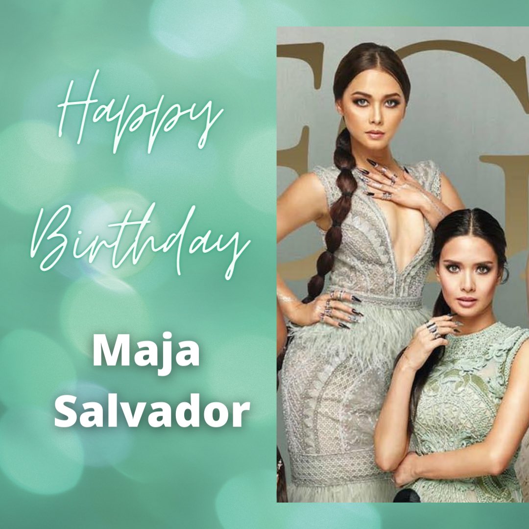 Happy Birthday, Ms. Maja Salvador!    