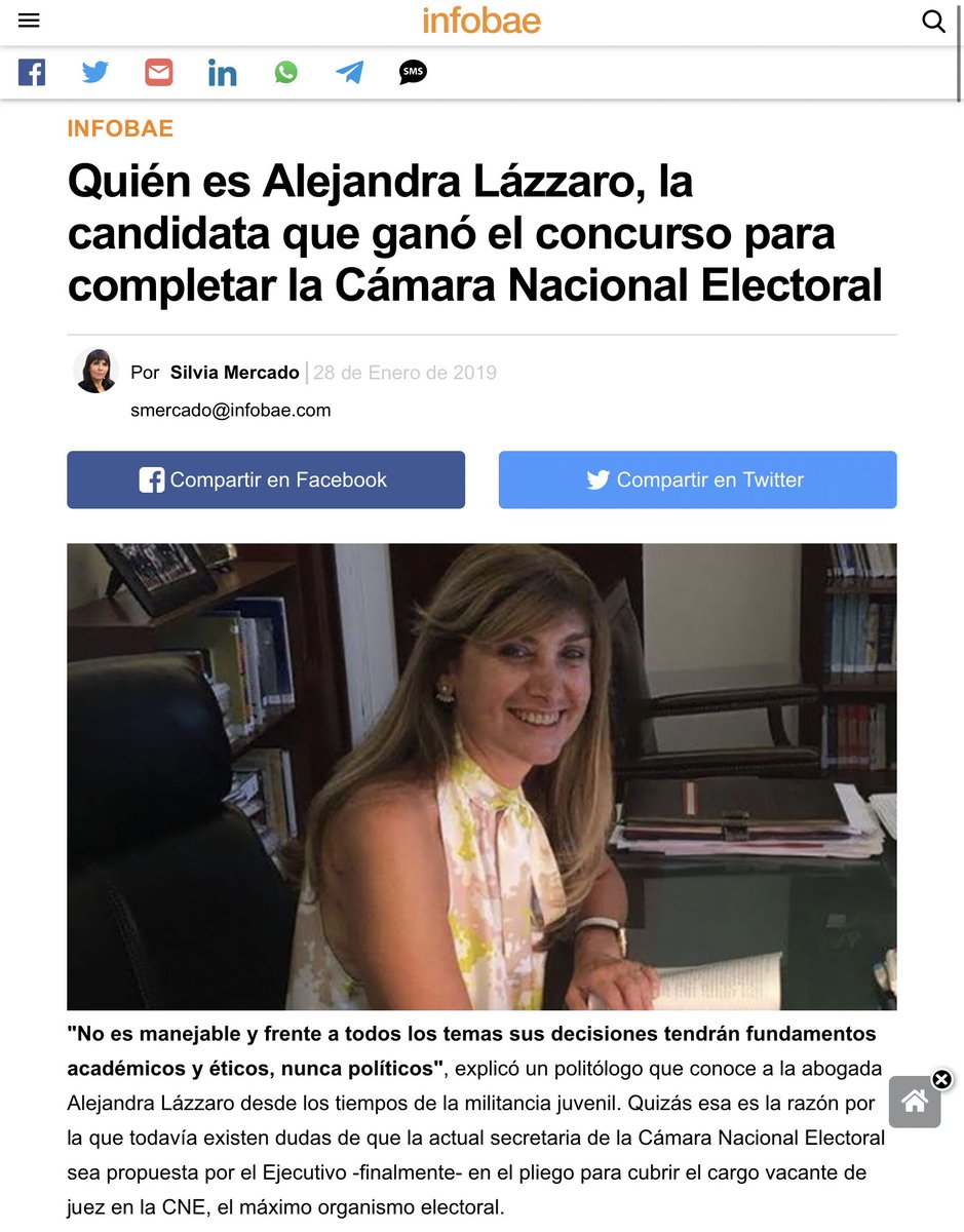 Otros medios se sumaron a la campaña por Lázzaro. Consiguieron el apoyo de Stolbizer y a Carrio. Y de la periodista militante Silvia Mercado.