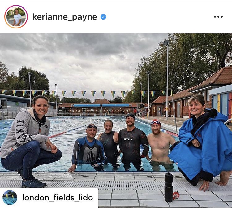 Really enjoyed training with Keri-anne Payne this weekend. Feel I’m one step closer to enabling people to enjoy and connect to the wonderful world of outdoor swimming #SwimHappy #seaswimming #swimwithme #outdoorswimming