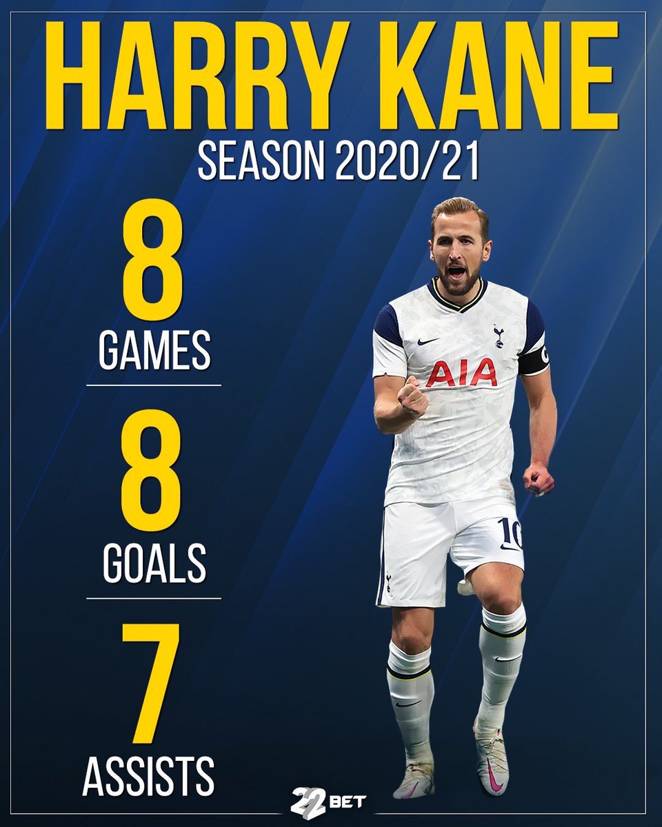 22bet_official's tweet image. MONSTROUS start of the season👊🏼 #tottenham #tottenhamhotspur #harrykane #stats #kane #premierleague #22bet