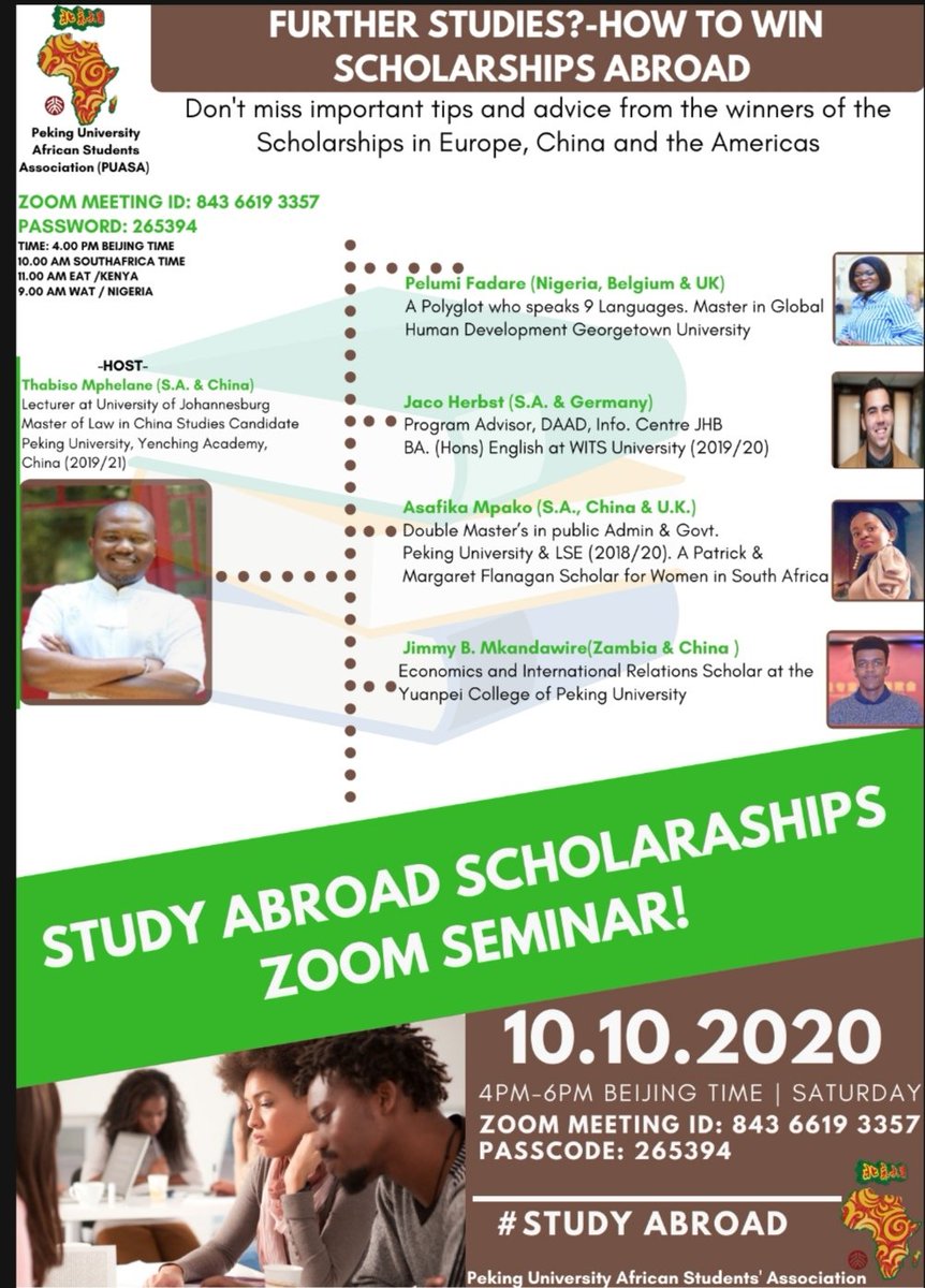 Wits_GRP's tweet image. Check out this opportunity to study abroad with a scholarship!

#witsgrp #funding #OpportunityForStudents