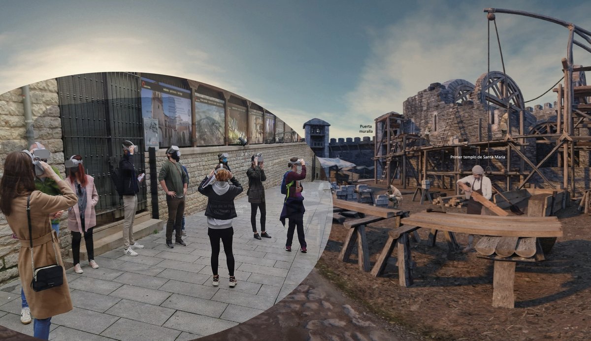 Hoy hemos presentado una nueva experiencia para quienes se acerquen a la Catedral. Arqueología, historia y Realidad Virtual se combinan para trasladarnos en un viaje a través del tiempo.
Ya podeis venir y disfrutarla...

labur.eus/experienciaRV