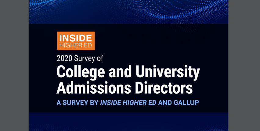Uncover insights from 433 senior #admissions officials on topics such as what they did to fill their classes this year despite the pandemic, and how many colleges plan to remain test-optional or test-blind on admissions. insidehighered.com/news/survey/20…