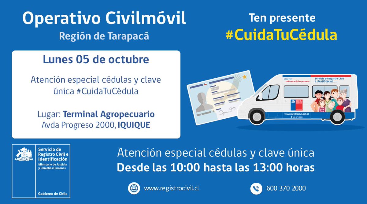 Registro Civil Tarapacá tweet media