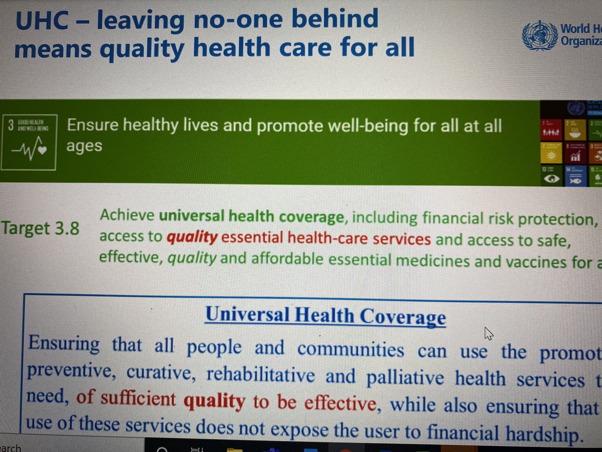 THETlinks's tweet photo. #LeavingNoOneBehind means #quality healthcare for all - a key takeaway from this morningโs #MigrationAndMobility breakout session #THETConf https://t.co/6Abhc3q7Gy