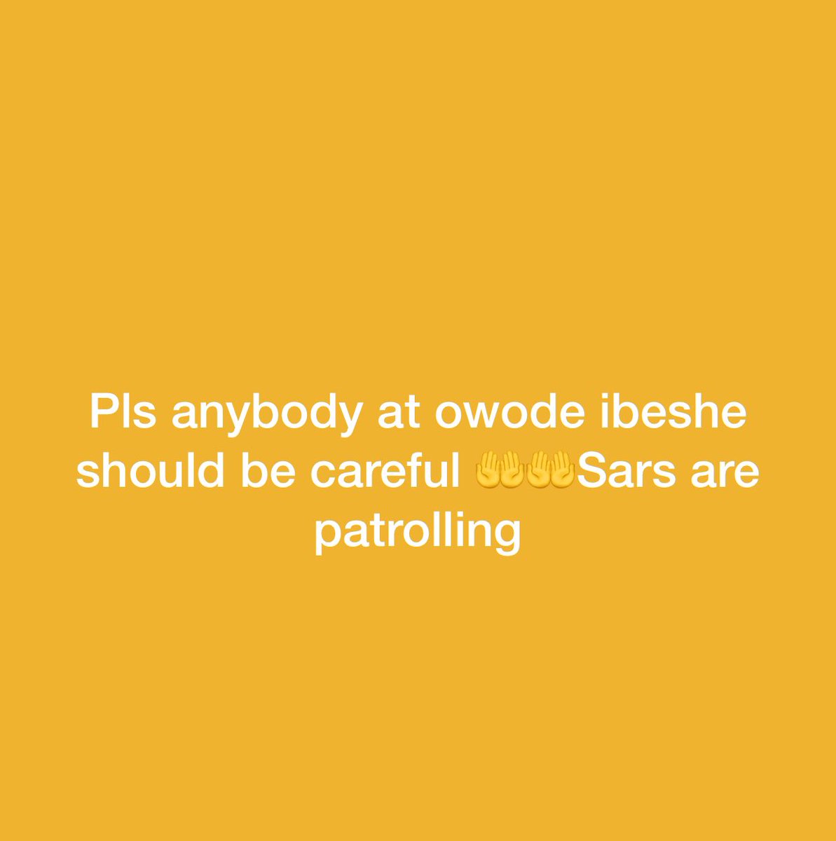holluwahdonjay's tweet photo. @sars_watch @sarswatch_lagos They are patrolling at owode ibeshe now spotted at 11:50 and they’ll move down to igbogbo with this kind of movement (ikorodu)#sarswatch #sarsbrutality #SarzAlert https://t.co/97cDUoa6HQ