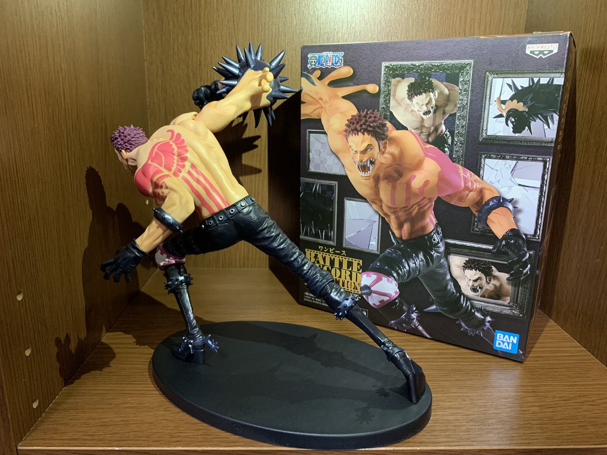 Twitter पर Kei One Piece垢 Battle Record Collectionのカタクリフィギュア開封 ルフィとのバトルで繰り出した最後の一撃 斬 切 餅 を再現したフィギュア 右手のトゲトゲが想像以上に大きくてびっくり 触るとめっちゃ痛い 腹斜筋も凄まじいし