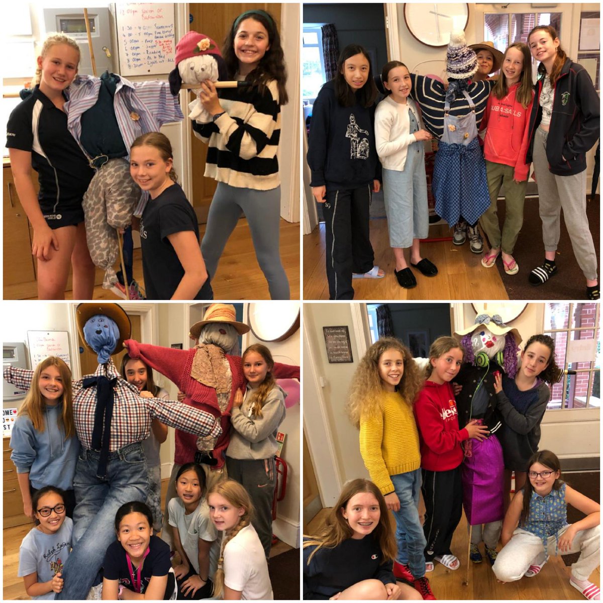 Making scarecrows! <a href="/SG_AWest/">Sherborne Girls Aldhelmsted West</a>