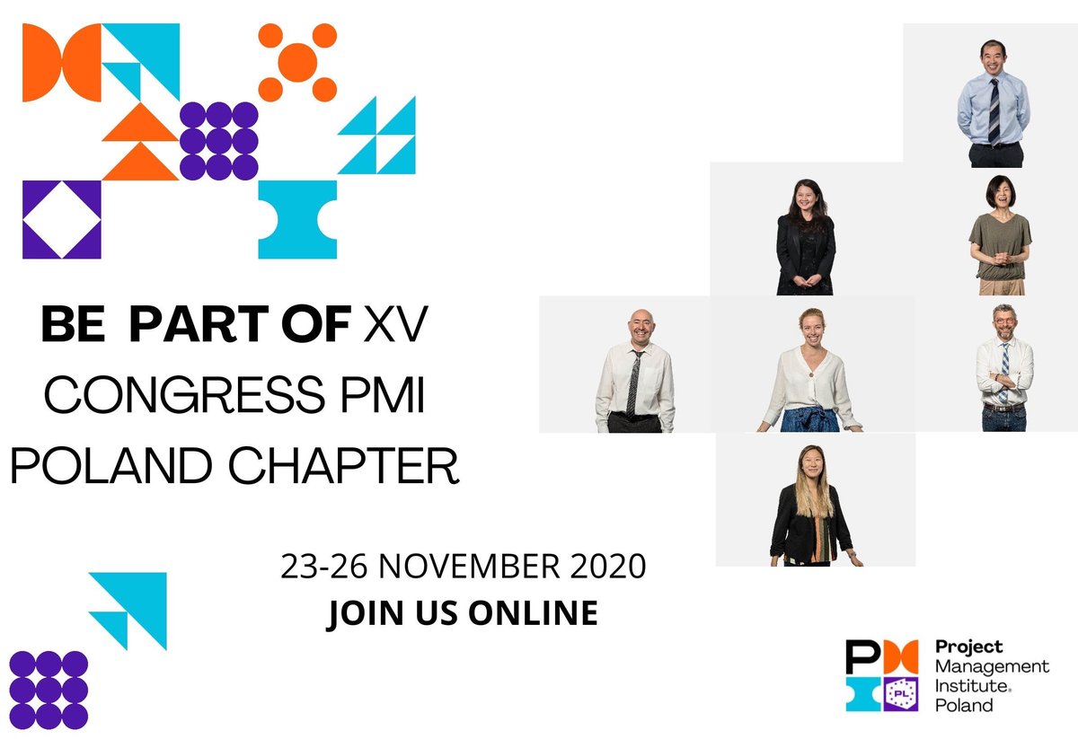 PMI_PC's tweet photo. W dniach 23-26 listopada odbędzie się jubileuszowy, XV Międzynarodowy Kongres PMI Poland Chapter!
W tym roku spotkamy się w przestrzeni wirtualnej!
Zapraszamy!
👉https://t.co/Nl1JpEPkFA https://t.co/WRk5PlbiBB