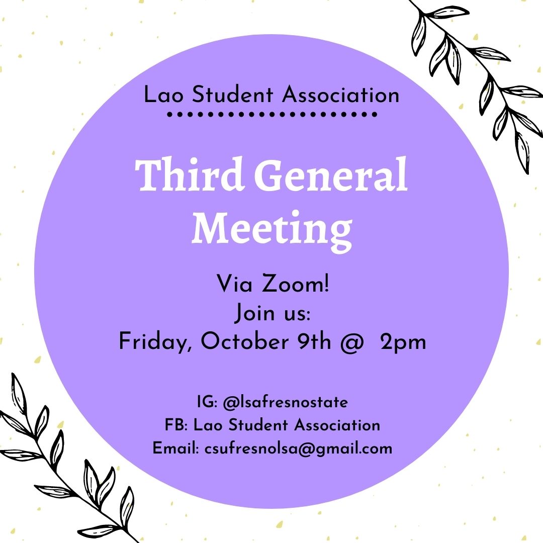 Come out to this week's meeting on Friday, Oct 9th @ 2pm! The zoom link to join is in our bio. Be there or be square😁