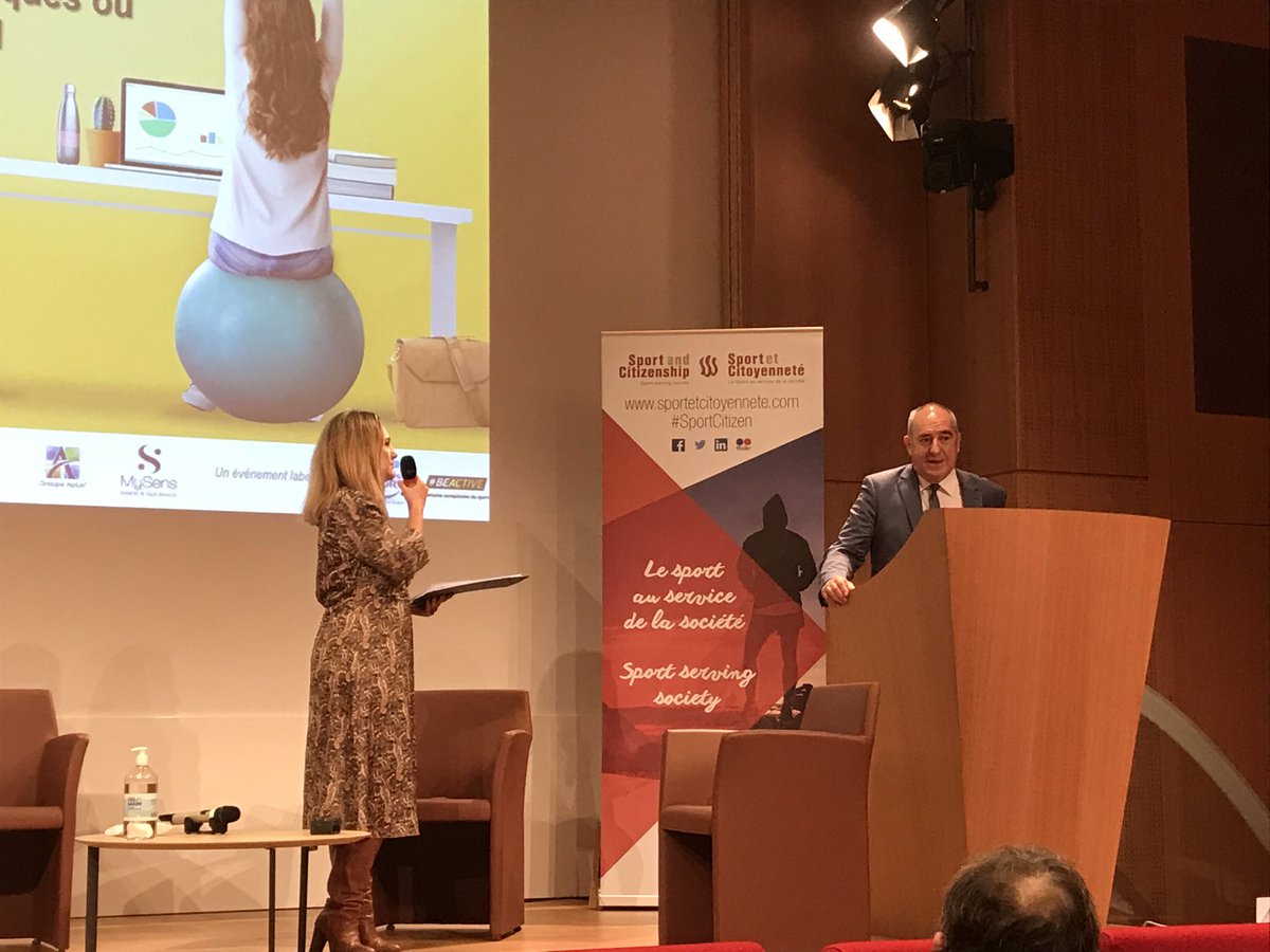.<a href="/rberthilier/">BERTHILIER Roland</a> ouvre le colloque <a href="/SportandCitizen/">Sport et Citoyenneté</a> sur le développement de la pratique d’activités physiques et sportives en milieu professionnel. Dans le contexte de crise sanitaire, il s’agit d’un enjeu majeur pour le bien-être et la santé, qu’on travaille sur site ou à distance.