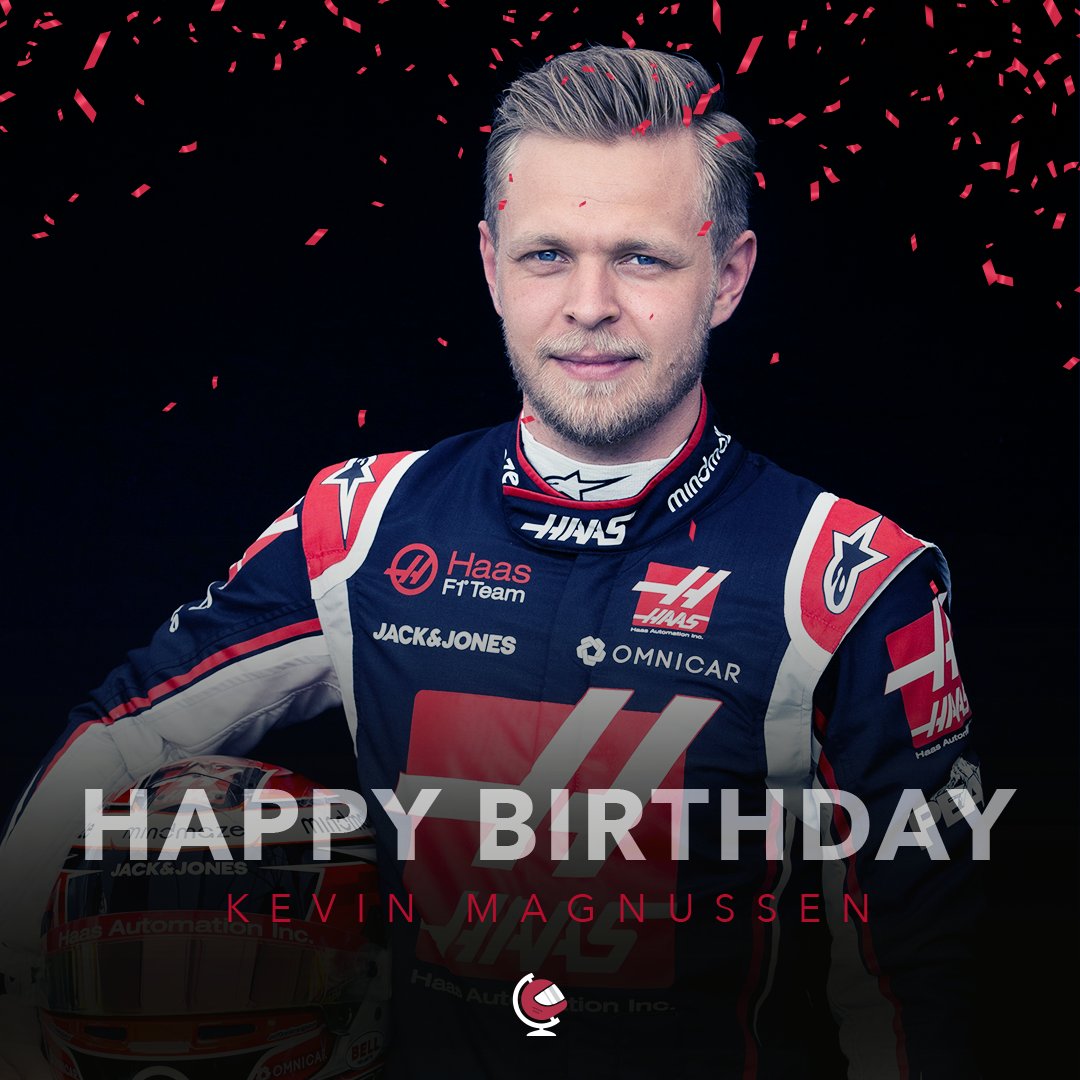 A very Happy Birthday to Kevin Magnussen! 

The Dane turns 28 today  