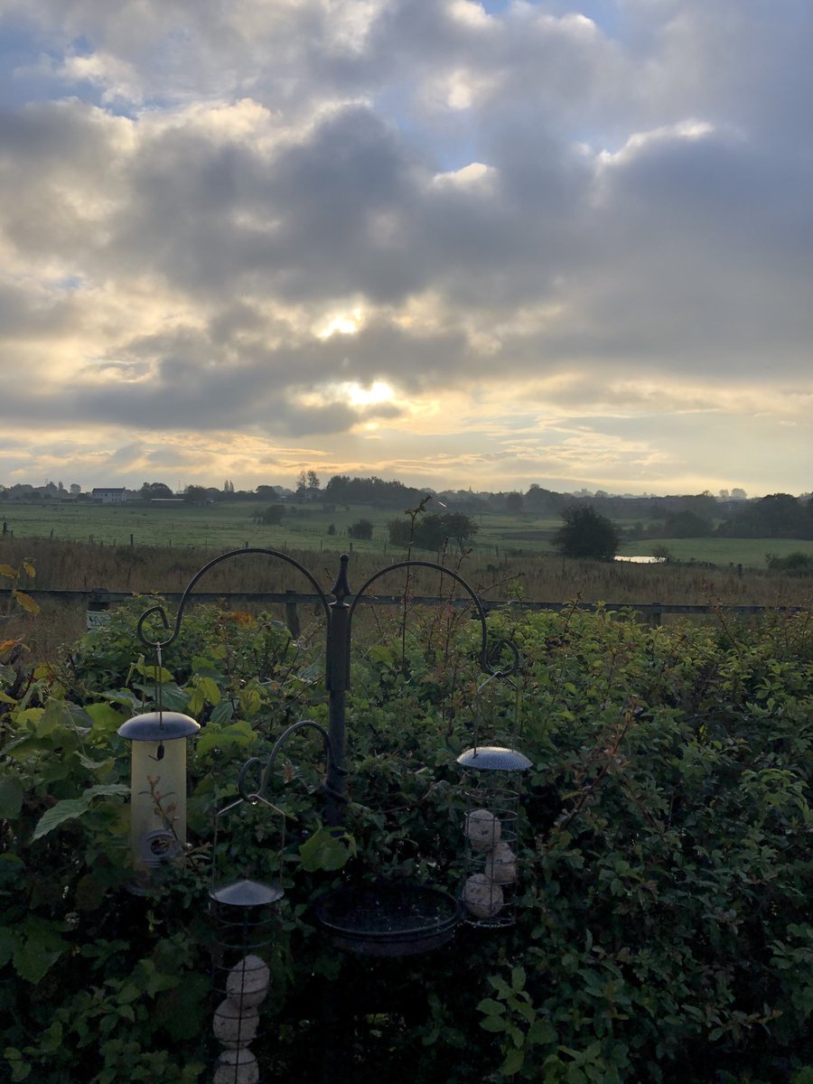 Moody skies today