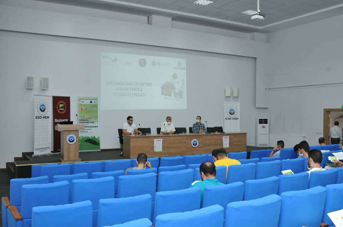 GSO-MEM'de solar öncüler  fizibilite eğitimi başladı.

#solarpower #solarpanels #güneşenerjisi #güneşenerjisisistemleri #enerji