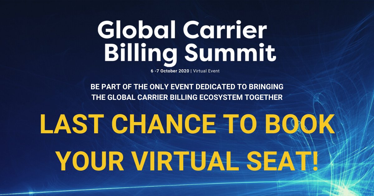 telconetworks's tweet photo. #GCBSummit IS TOMORROW! Book your ticket at https://t.co/vChF1vCldC. Enjoy 2 days of #CarrierBilling insights from 50+ expert speakers, exciting roundtable discussions, engaging networking opportunities with 350+ attendees & a showcase of our exhibitors' latest products/services. https://t.co/UfgOSiAMlW