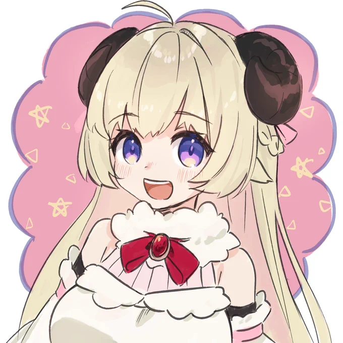 メェ~🐏🍖
#つのまきあーと 
