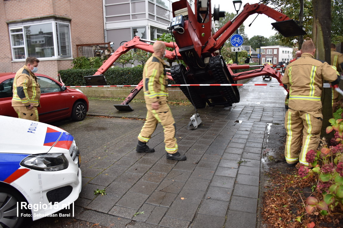 Melding hulpdiensten Molenpad Leidschendam