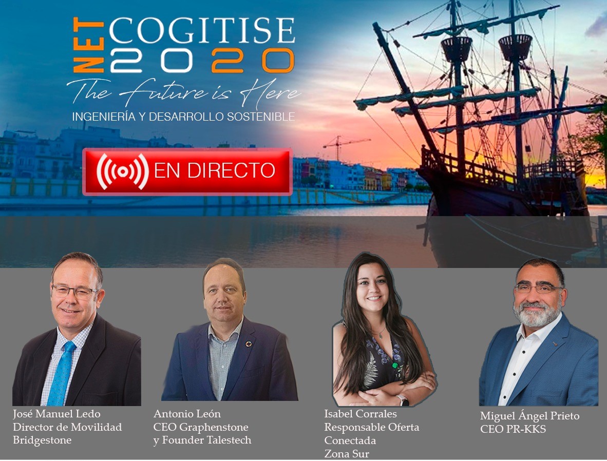 El próximo 9 de octubre tendremos el honor de poder escuchar a nuestros invitados que nos hablaran de movilidad, desarrollo sostenible, calidad del aire y recuperación de materiales. netcogitise.com
<a href="/JoseManuelLedo1/">Jose Manuel Ledo</a> <a href="/ANTONIOLEONJIM2/">ANTONIO LEON JIMENEZ</a> <a href="/IsabelSElectric/">Isabel Corrales</a>