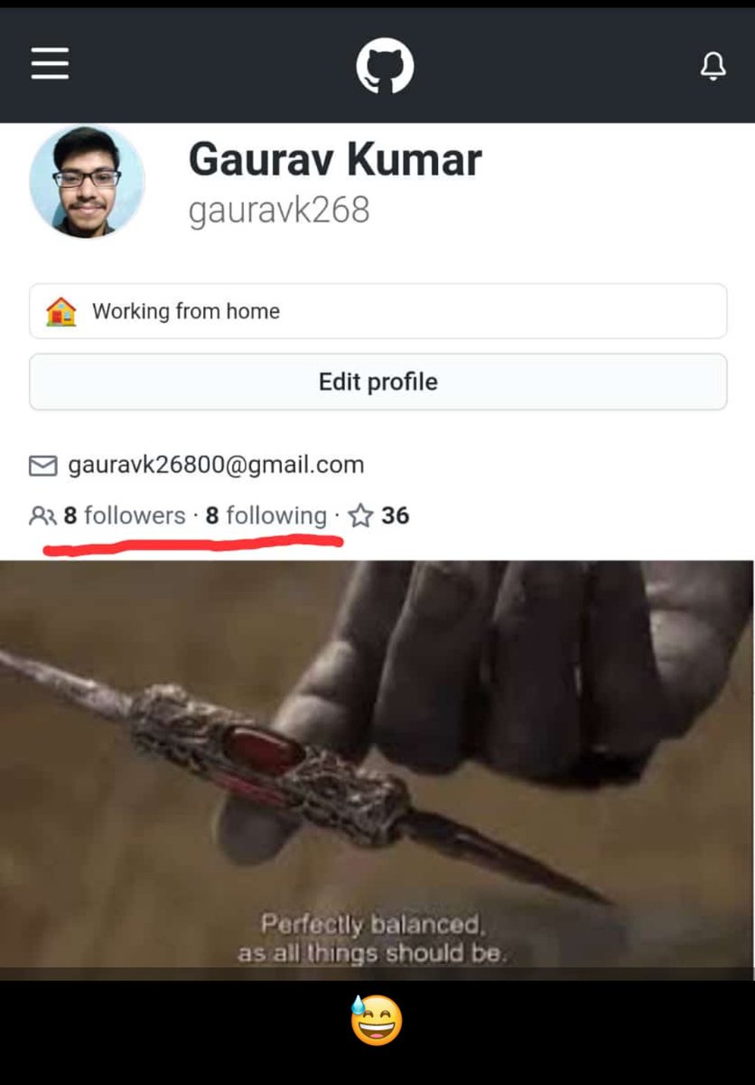 gaurav_k268's tweet image. #github #codinglife #codingtwitter #programmingmemes #programminglife