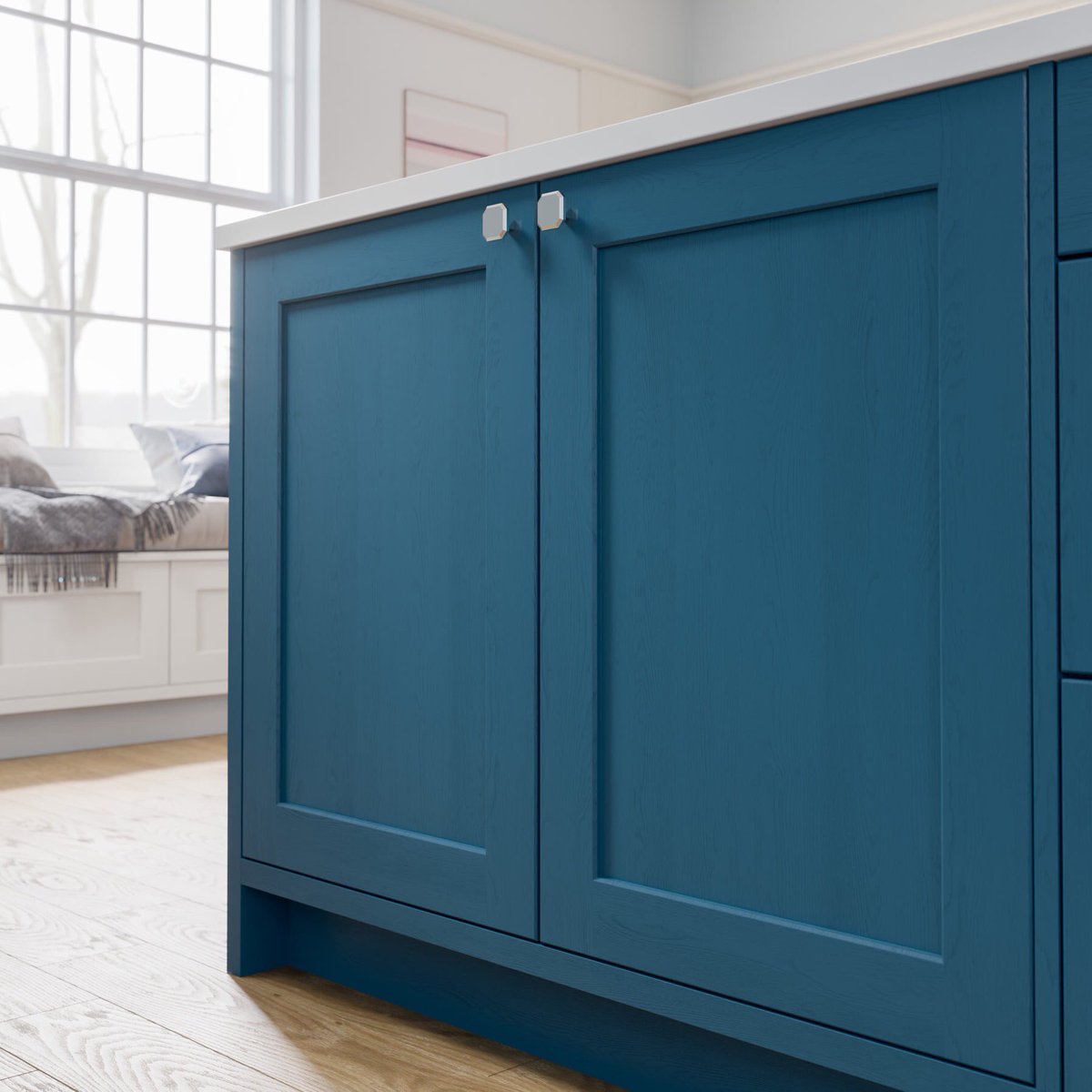 LochAnnaKitchen's tweet photo. Our stunning Elswick real timber skinny shaker launches later this month - available in 28 finishes or our colour matching service 👍🌈
#kitchens #kitchendecor #kitchendesign #kitchenstyle #shakerkitchen #paintedkitchen #lochanna #interiors #interiordesign #timberkitchens https://t.co/BZyzQaufze