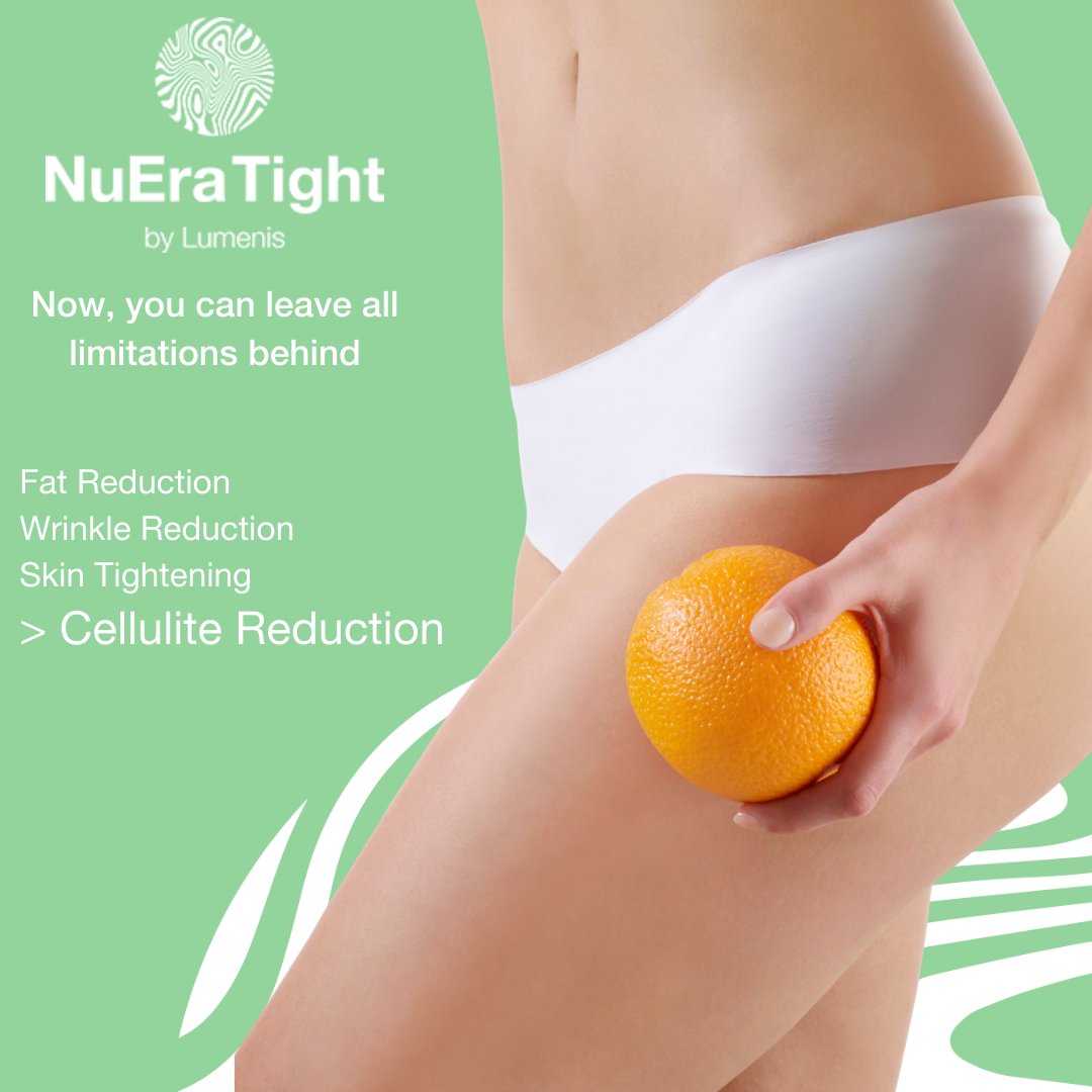 Lumenis Aesthetic on X: Remove that unwanted Cellulite with NuEra Tight!  Treat those stubbon areas to revive your body and have full confidence in  your own skin! Find out how - link