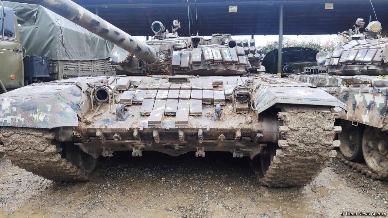 Status 6 Armenian T 72b1 Tanks Captured By The Azerbaijani Forces On Jabrayil Axis