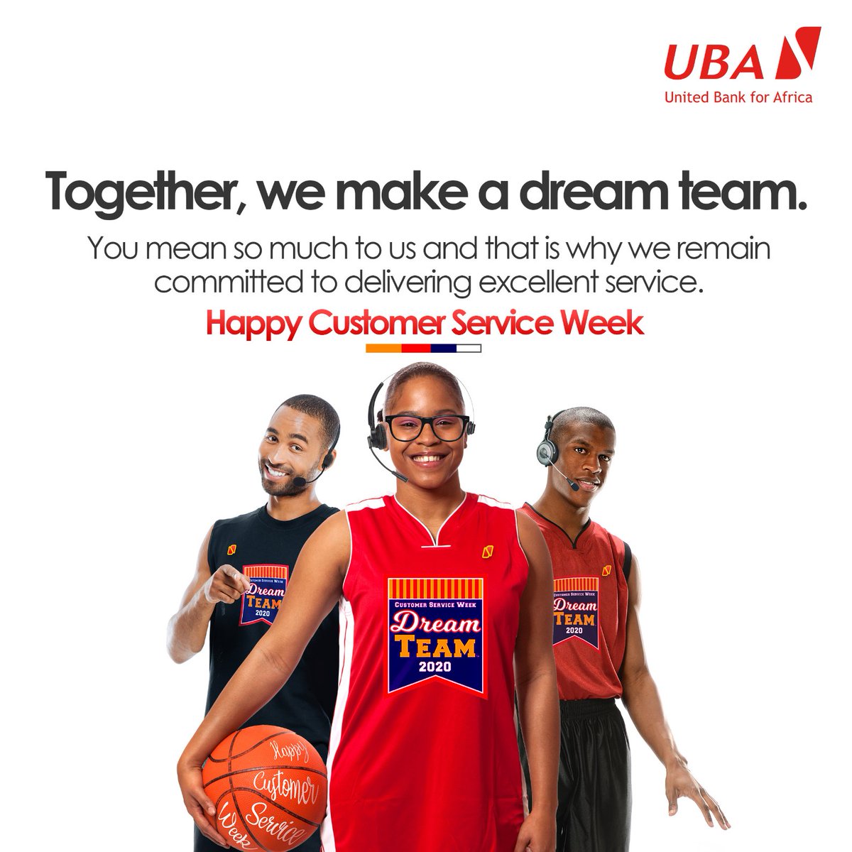 UBA__Zambia's tweet photo. You mean so much to us and that is why we remain committed to delivering excellent service.
HAPPY CUSTOMER SERVICE WEEK!!!
#CustomerServiceWeek
#AfricasGlobalBank
#UBAZambia https://t.co/cc0NeyM9UM