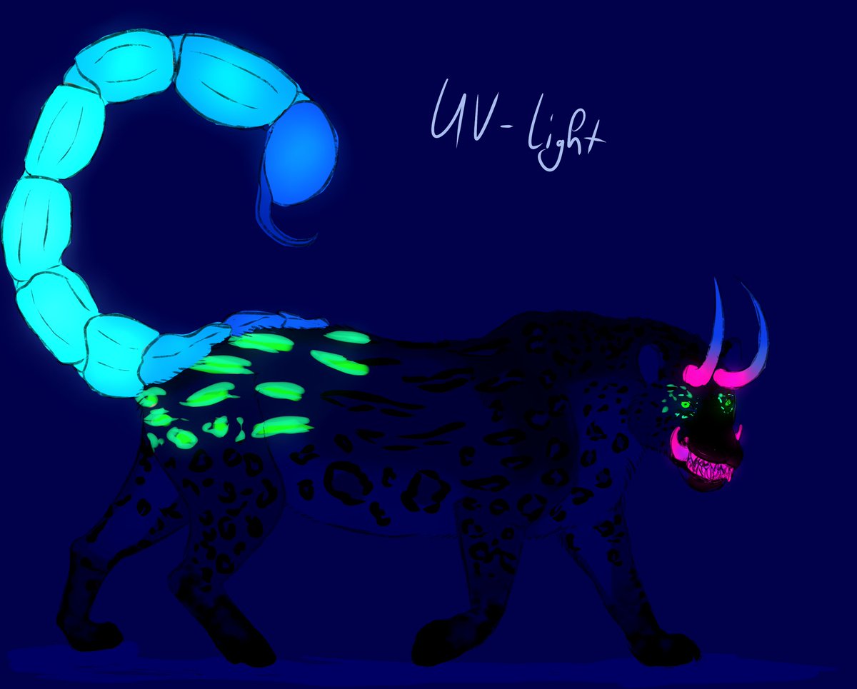 uniccin's tweet photo. My character Vajovi, who also is my profile pic on here. She is a strawberry leopard #manticore 

#oc #digitalart #strawberryleopard https://t.co/tD4TE7yfJY
