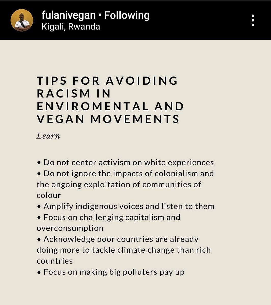 If you are white, like me. Here are the things we can do along with holding Sir Attenborough (and anyone spreading overpopulation being the problem) to account. He has a huge influence on white environmentalists, we can’t let this fly.  Thank you  @fulanivegan for this list.