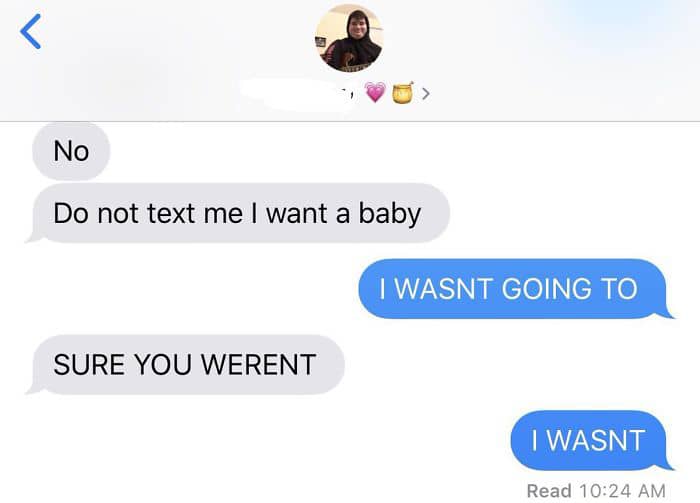 Twitter Prank: Text your boyfriend "I want a baby" and screenshot his reply...Check the thread for these hilarious replies 