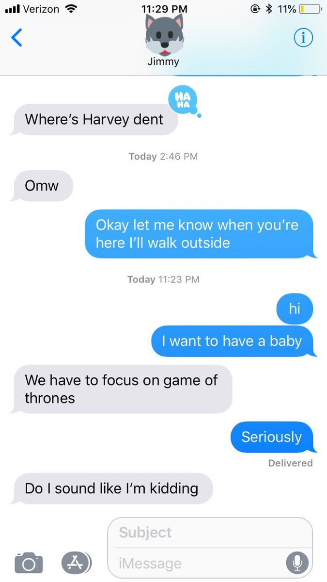 Twitter Prank: Text your boyfriend "I want a baby" and screenshot his reply...Check the thread for these hilarious replies 