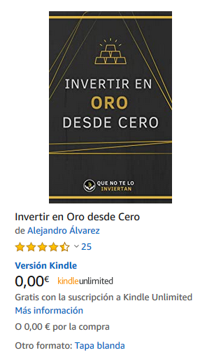 noteloinviertan's tweet photo. 🥳Para celebrar el día de la #EducacionFinanciera, mis dos eBooks para Kindle estarán durante 24 horas a 0€

🛒De Ahorrador Activo a Inversor Pasivo➡️https://t.co/vD6L7KwsKi

🛒Invertir en Oro desde Cero ➡️https://t.co/sogyHR5Bvt https://t.co/qeFdfGFQ4Z